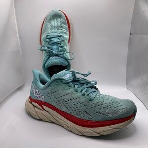 Hoka One One Clifton 8 Women’s Size 7.5 Running Shoes Training Walking Athletic